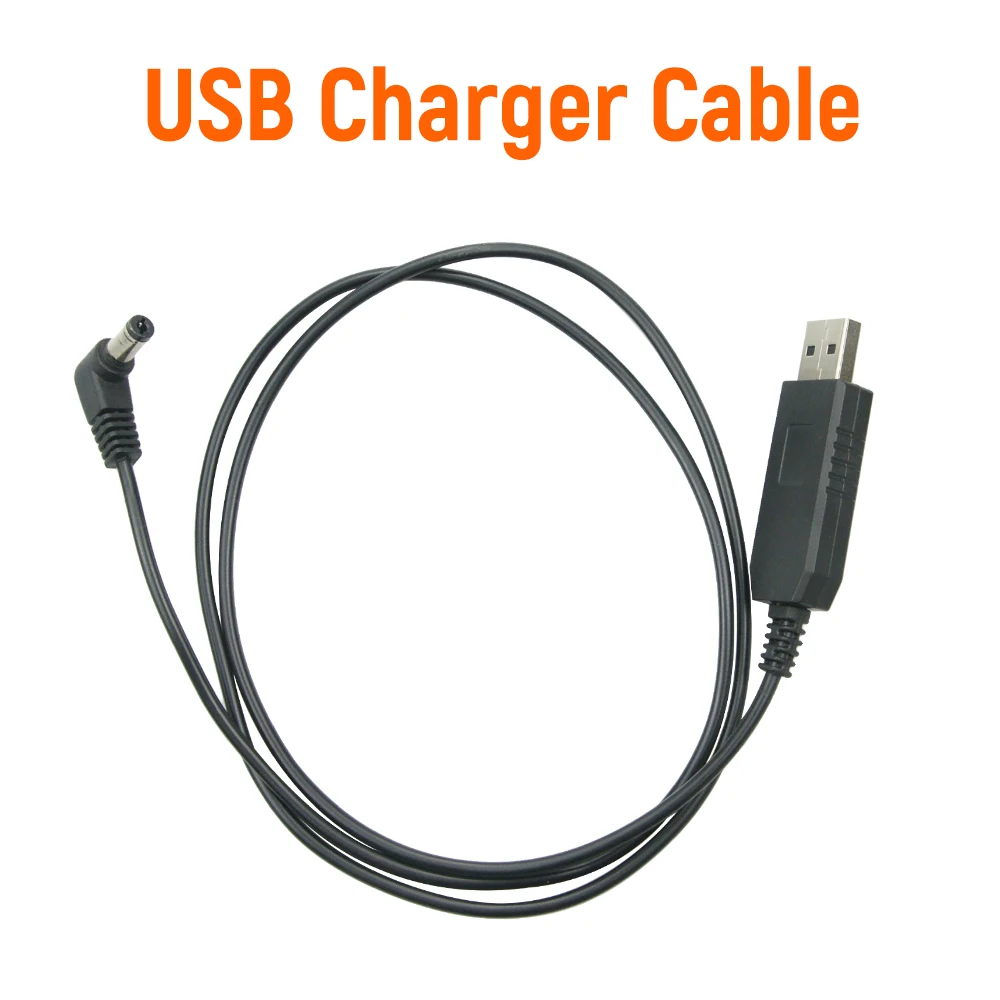 Cable de carga USB Universal para walkie-talkie de dos vías, para Baofeng UV-5R, BF-F8HP Plus, Motorola/Yaes/HYT/Ico/Kenwood