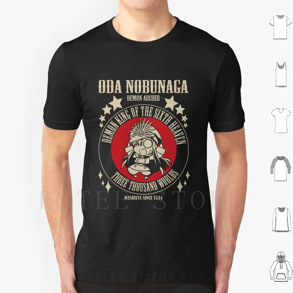 Мужская хлопковая футболка Oda Nobunaga-Demon 6xl Fate Stay Night Fate Grand Order Fgo Fatego Fsn Demon Oda Nobunaga Nobu