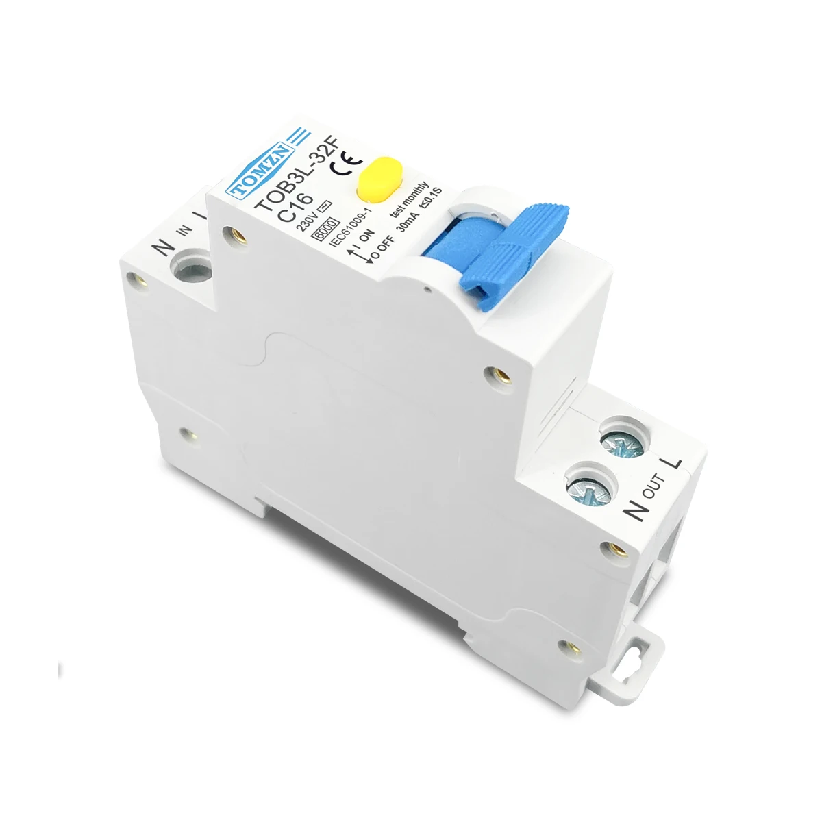 18MM 230V 50/60Hz RCBO 1P+N 6KA 残留電流差動自動遮断器(20A) 1P+N 6KA 過電流および漏れ保護付き残留電流差動自動サーキットブレーカー 18MM 230V 50/60Hz(20A)RCBO 1P+N 6KA  残留電流差動自動回路遮断器 過電流 漏電保護 18MM 230V 50/60Hz(20A) 18MM 230V 50/ 60Hz RCBO 1P+N  6KA 残留電流差動自動サーキットブレーカー 過電流漏れ ...