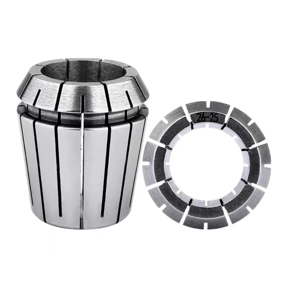 Er11 er16 er20 er25 ER321-7MM 8mm 1/4-1/8-aro do mandril da pinça de mmspring precisão 0.015 collet para a ferramenta do moinho do torno da máquina de gravura do cnc