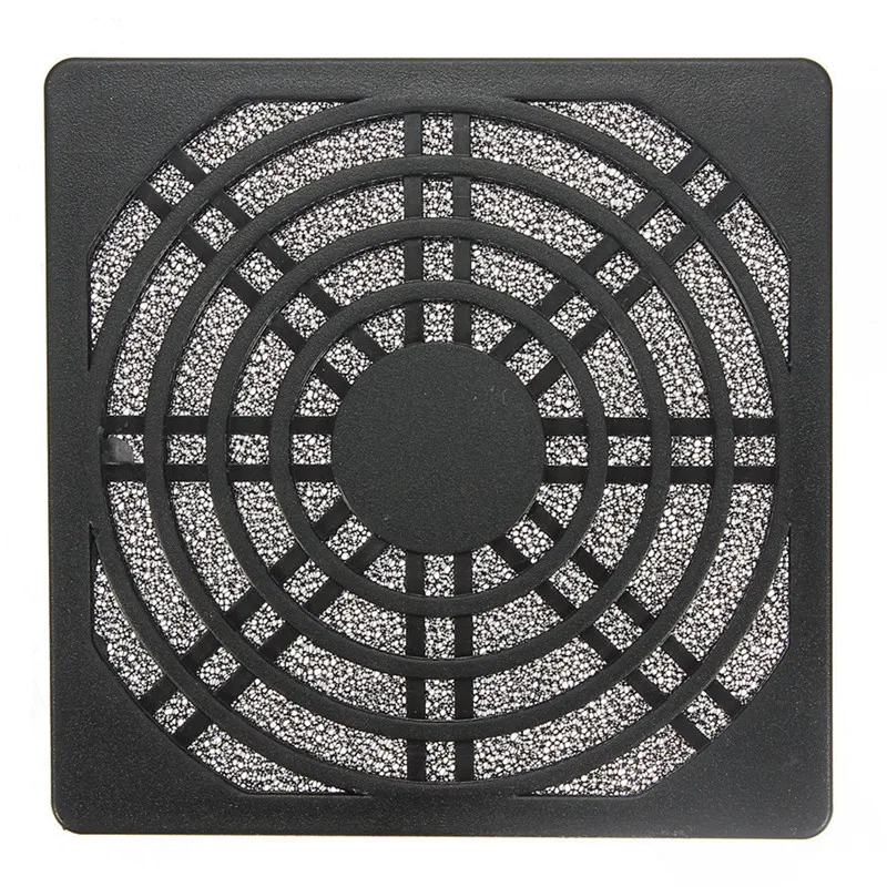 

PC Computer Fan Dust Cover Case 3 in 1 Dustproof Sponge Filter Mesh 8cm Computer Fan Colander Dust Net