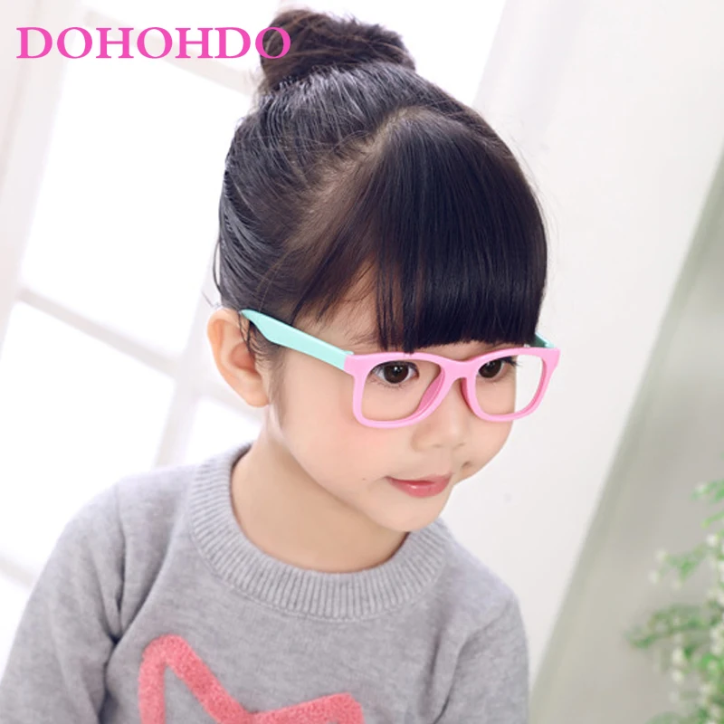 DOHOHDO Children Optical Glasses Frame Child Boy Girl Myopia Prescription Eyeglass Frames Clear Eyewear Spectacle Frame Okulary