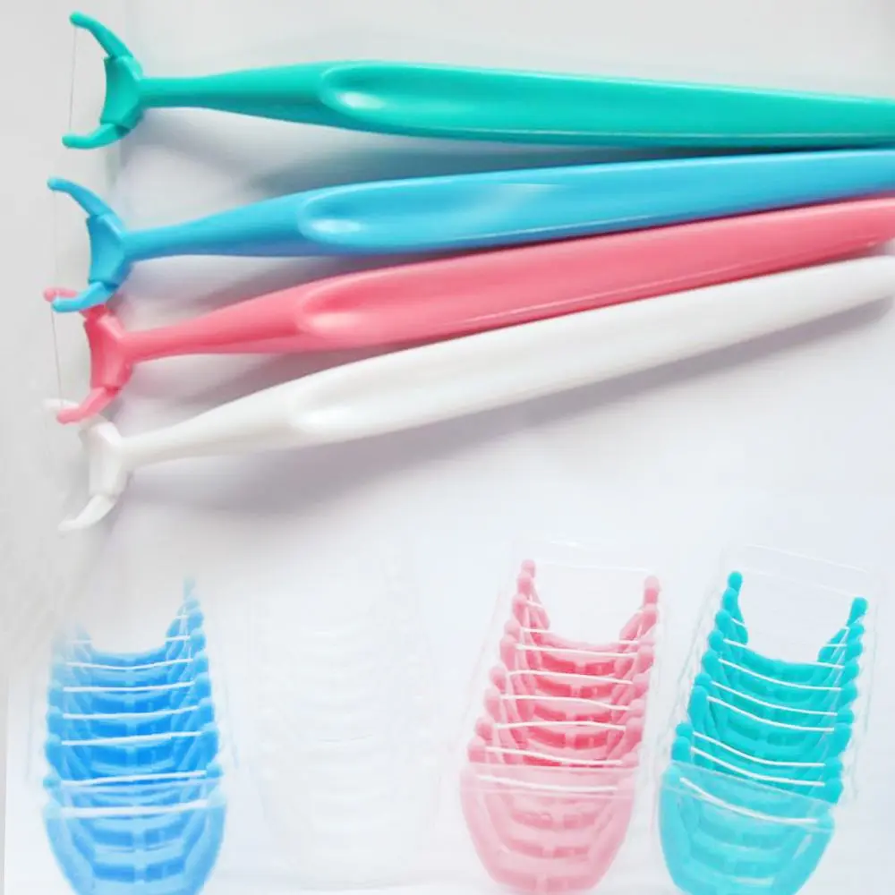 Care Deep decontamination Tooth Clean Remove tartar Disposable Floss Thread Teeth Stick Toothpicks Dental Flosser Picks