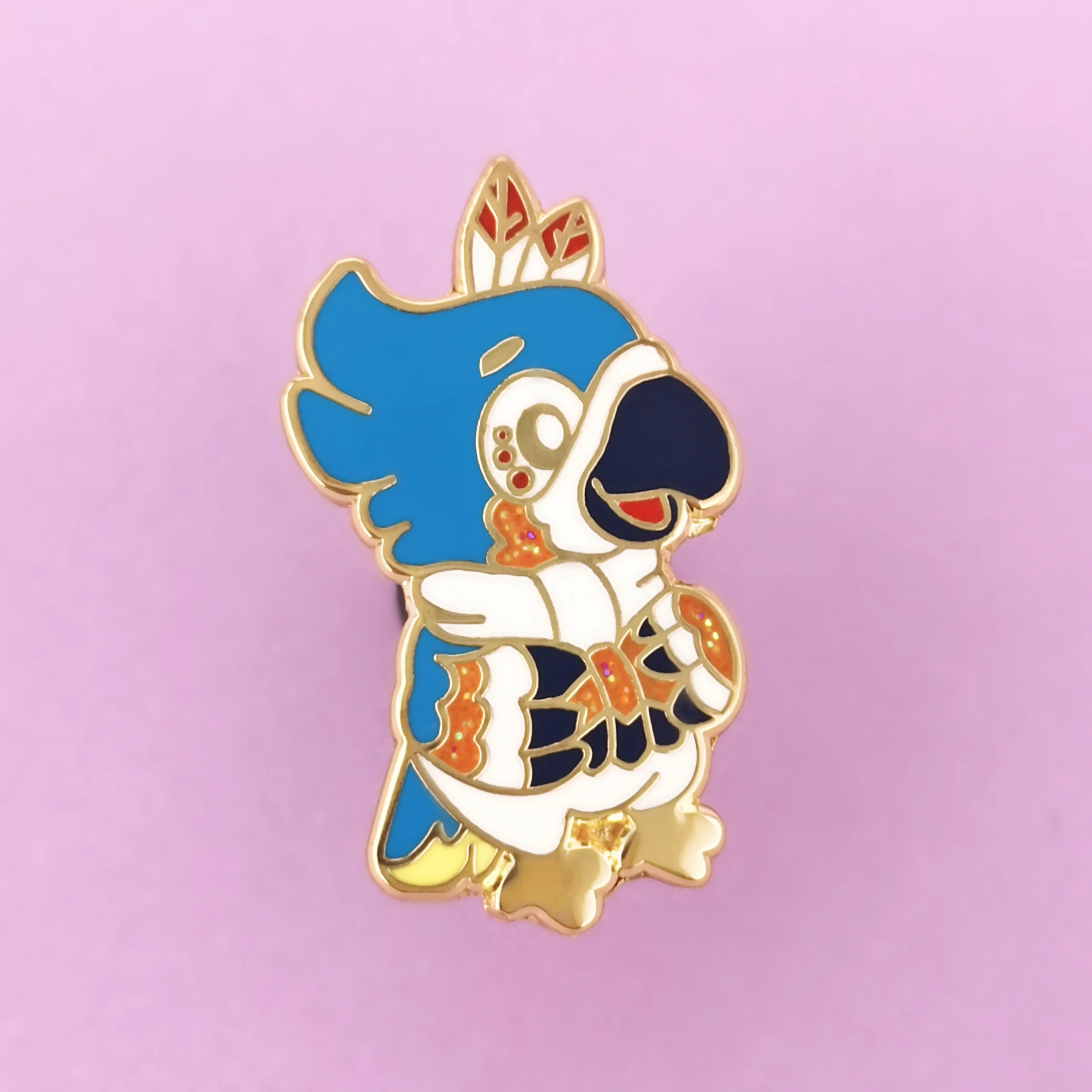 Legend of Zeldas Rito Kass Hard Enamel Pin Kawaii Cartoon Birdman Animal Bird Brooch Breath of The Wilds Badge Jewelry Gift