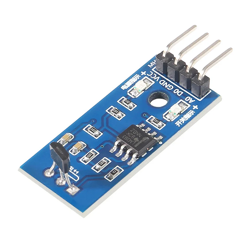 6個ピース/ロットロットホールセンサーモジュール3144eホールスイッチスピードマグネットスピードカウントセンサーモジュールarduinoスマートカー用