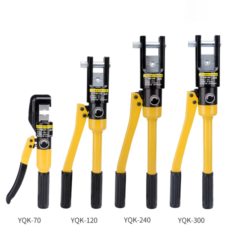 YQK-300 Hydraulic Crimping Plier Manual Hydraulic Hose Crimping Tools For Press CU/AL Connectors 10-300mm