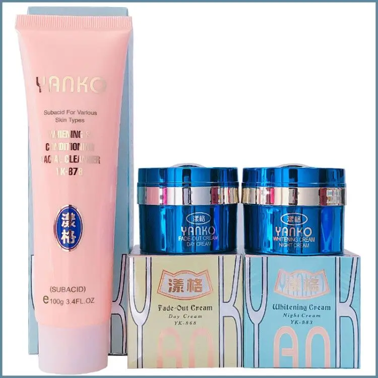 

Yanko set day cream night cream facial cleanser moisturizing Cream Skin Care Improve