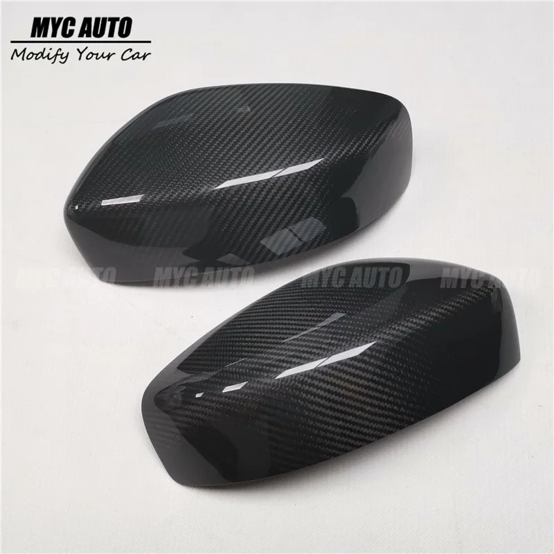 

For Infiniti G37 G25 Q40 Q60 08 - 15 Replacement Real Dry Carbon Fiber Rear View Mirror Cover Full Carbon G37 G25 Mirror