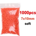 7x10mm 1000 piezas rojo