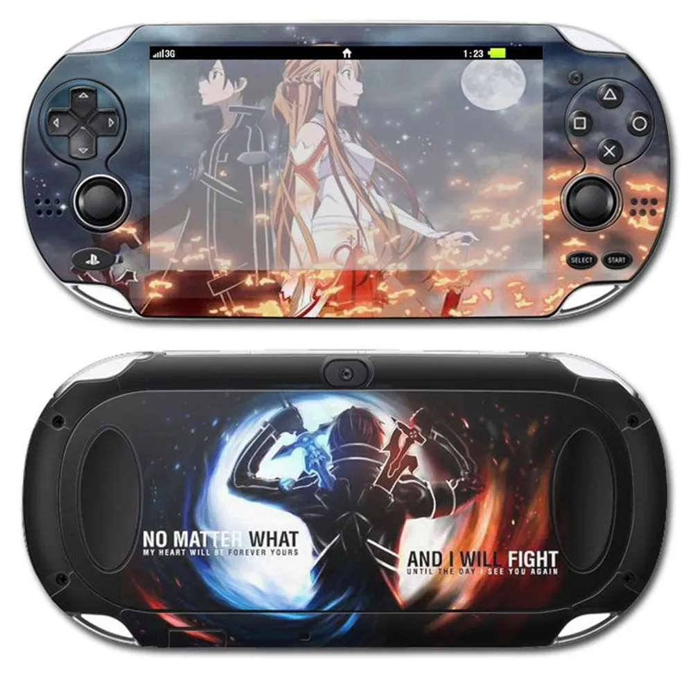 Design impermeabile accessori per giochi decalcomania in vinile per PS vita 1000 Skin Sticker
