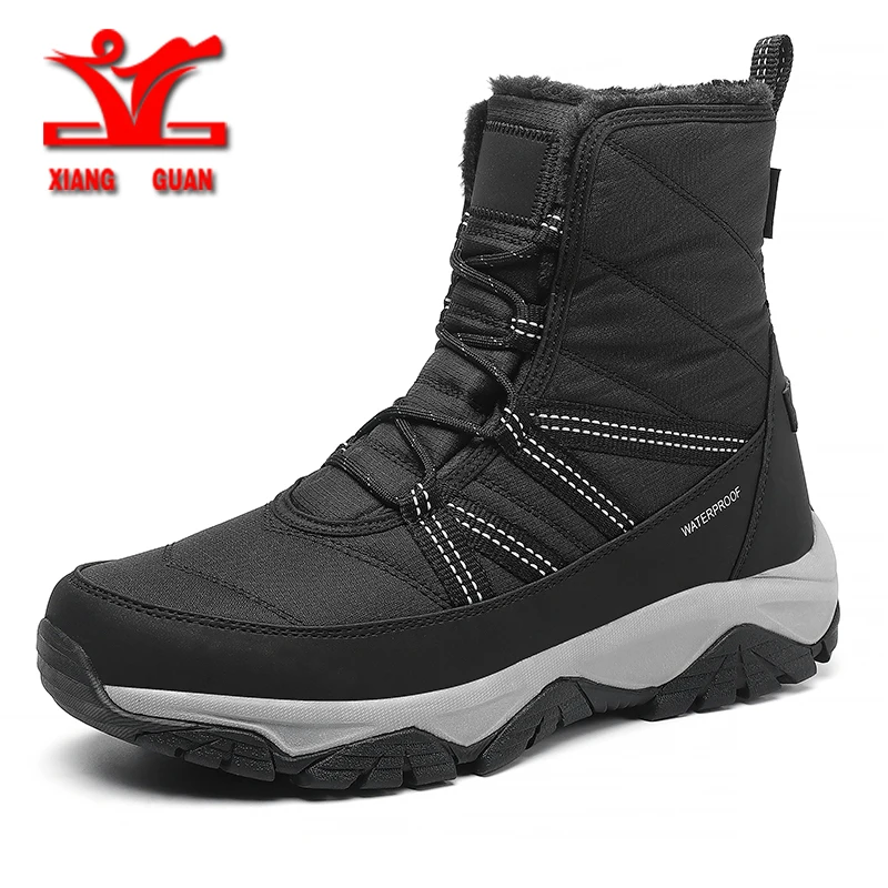 XGGO 2021 New Hiking Shoes Men Snow Boots Men Keep Warm Climbing Boots Men Anti Slip Resistant Sneaker Men Trekking Shoes Women