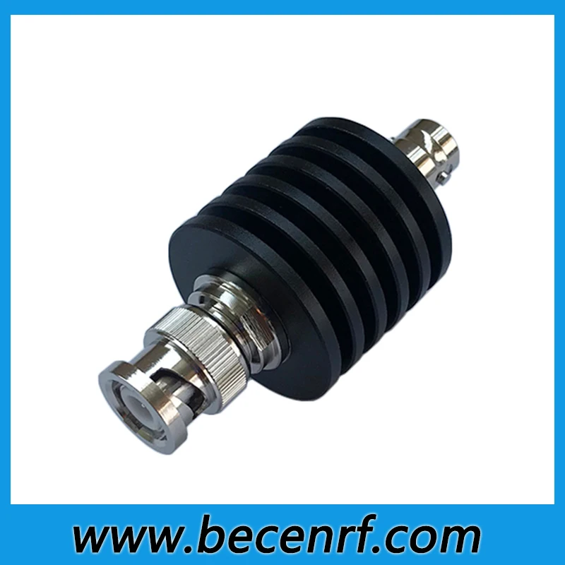 10W BNC-JK BNC female to male Q9 Coaxial Attenuator fixed Attenuator DC-3GHZ/4GHZ 50ohm 1dB 2dB 3dB 10dB 20dB 30dB RF Connectors