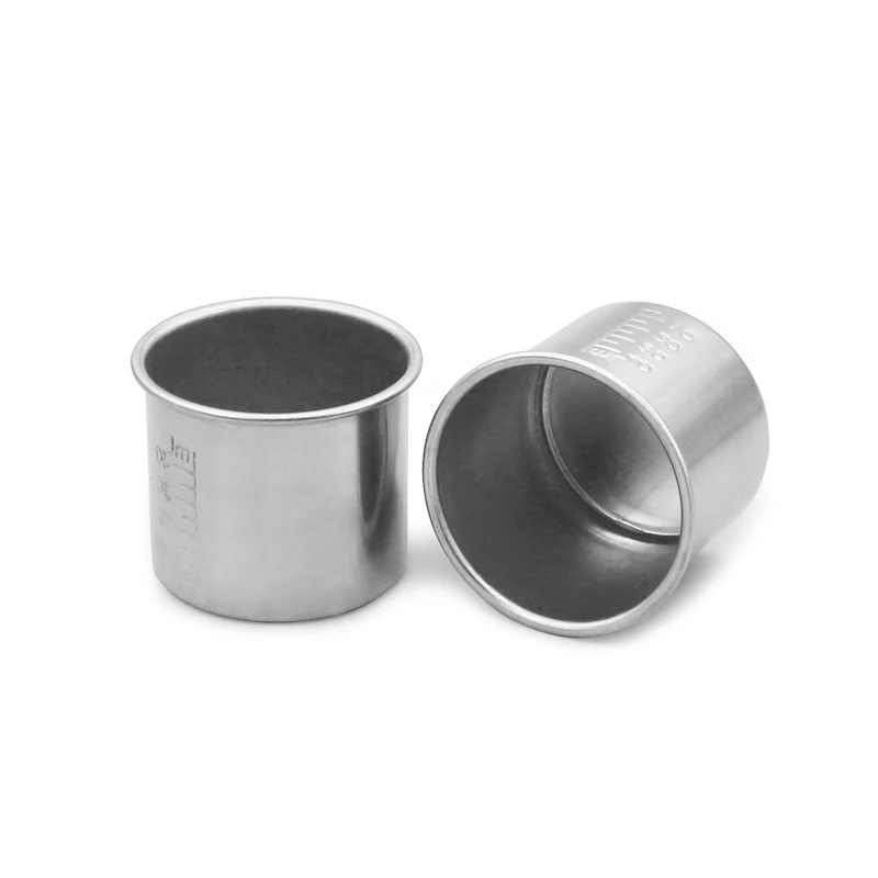 

Thickness anti-iodide 304 stainless steel disinfection box small measuring cup alcohol cylinder tweezers barrel curved disc wais