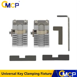 CMCP 1 Set Universal Key Clamping Fixture Duplicating Cutting Machine For Car Keys Locksmith Tools Copy Key Chuck