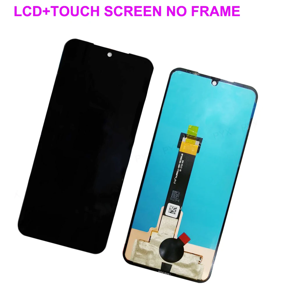 Super AMOLED For LG V60 LCD Display Touch Screen Digitizer Assembly with Frame For LG V60 ThinQ 5G LM-V600 LCD Replacement Parts