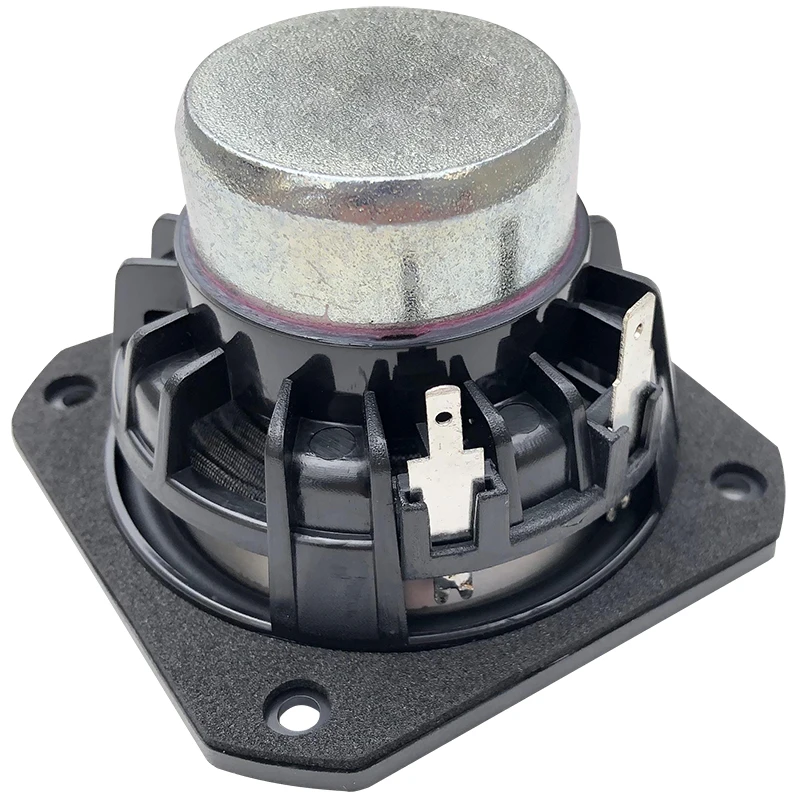 2.5นิ้ว4โอห์ม/8ohm20W ลำโพง Full Range 25ขดลวดเสียงอลูมิเนียมกรวยสแควร์ HIFI ทวีตเตอร์เสียง & วิดีโอลำโพง2Pc