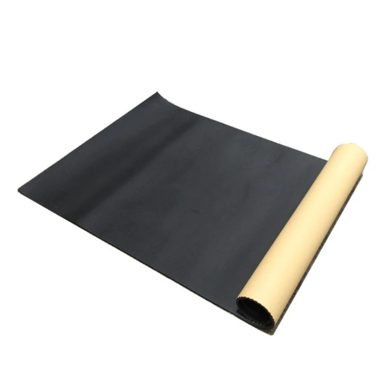 1Roll 200cmx50cm 3mm/6mm/8mm  Adhesive Closed Cell Foam Sheets Soundproof Insulation Home Car Sound Acoustic Insulation