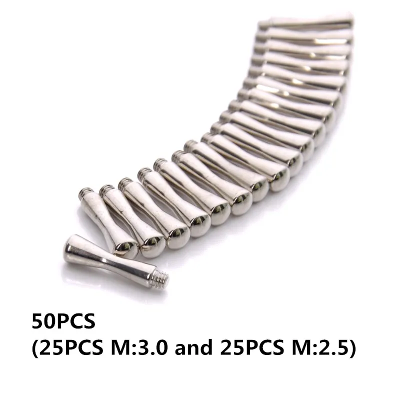 Hairstyling Strumenti Smontabile Finger Riposo Forbici Forbici del Salone di Taglio Scissor Parti Accessori 50/100/200 pz/lotto 3.0*0.5mm/2.5*0.5