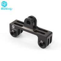 Dual Mount Bracket Tripod Holder Professional Action Camera Handle Screw Mount Adapter for GoPro 13 12 11 10 insta360 One X 2 R
