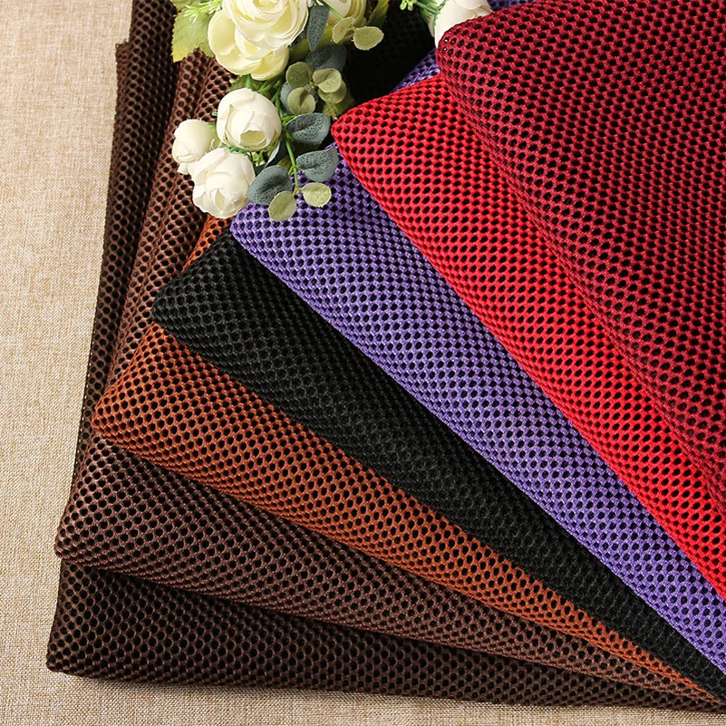 Thicken 3 Layers Polyester Air Sandwich Mesh Fabric for Pet Hammock Bags Chairs Sewing Accessories Per Meter