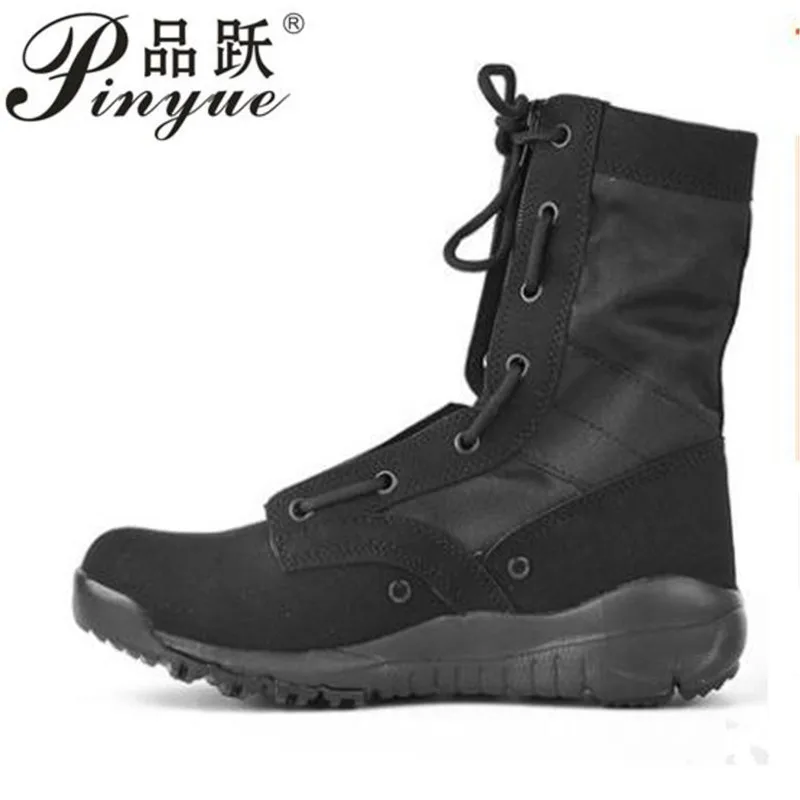 High Quality Canvas Desert Climbing Boot Men Breathable Outdoor Hiking Shoes Male Boots Ankle Botas Casual shoes