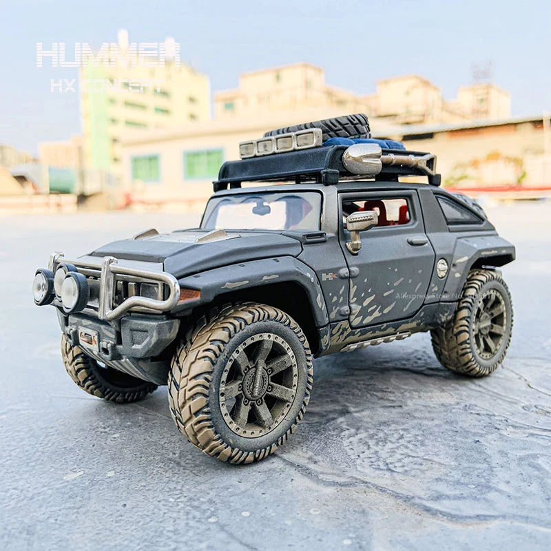 Maisto 1:24 Old HUMMER HX Concept simulation alloy car model crafts decoration collection toy tools gift