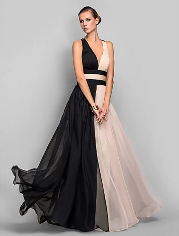 vestido de festa longo robe de soiree evening dresses Formal gown elegant sexy backless 2019 deep v-neck evening dress