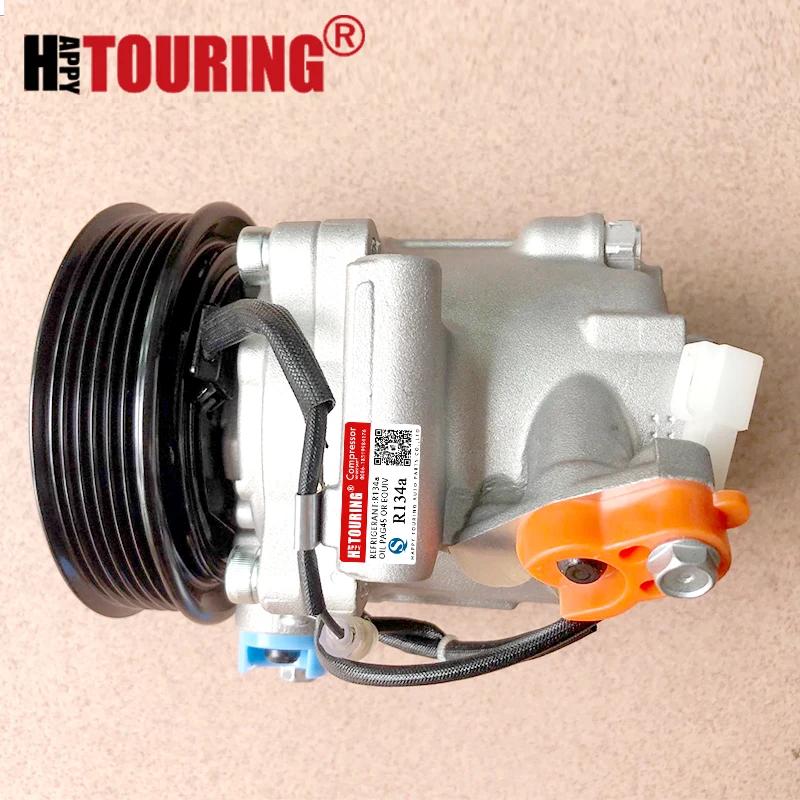 SV07C AC Compressor 447280-3140 47260-5820 447260-5613 447190-6121 for Daihatsu Terios J2 J200 Sirion Toyota Passo Subaru Justy