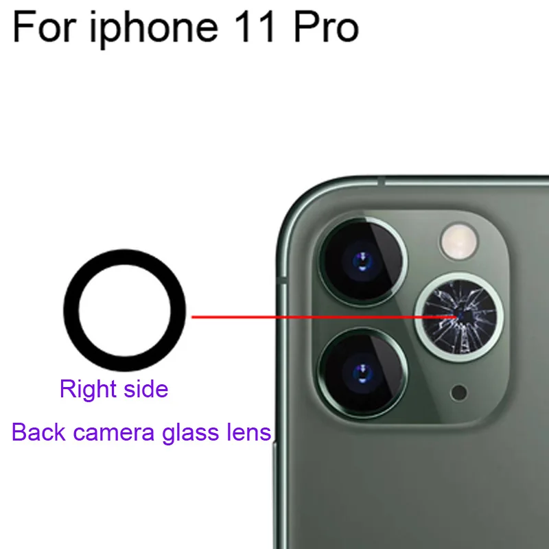 

Стекло для камеры iPhone 11 Pro, 4 шт.