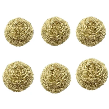 6 Packs lehim İpucu temizleme pirinç tel yedek temizlik bakır tel lehimleme İstasyonu İpucu temizleyici