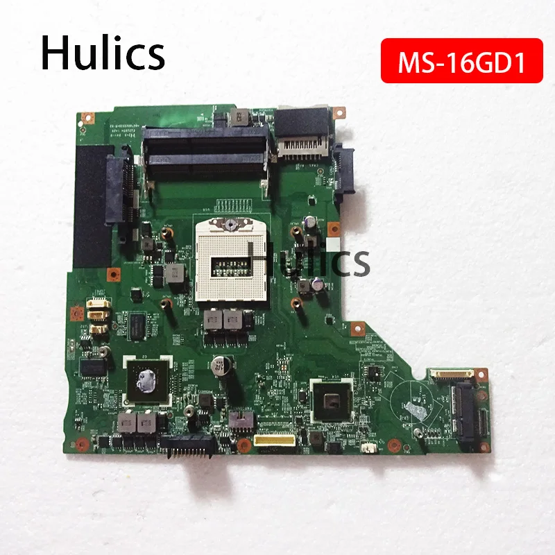 

Hulics Used FOR MSI CX61 CX60 CR60 Laptop Motherboard S947 MS-16GD1 Mainboard MS-16GD Main Board