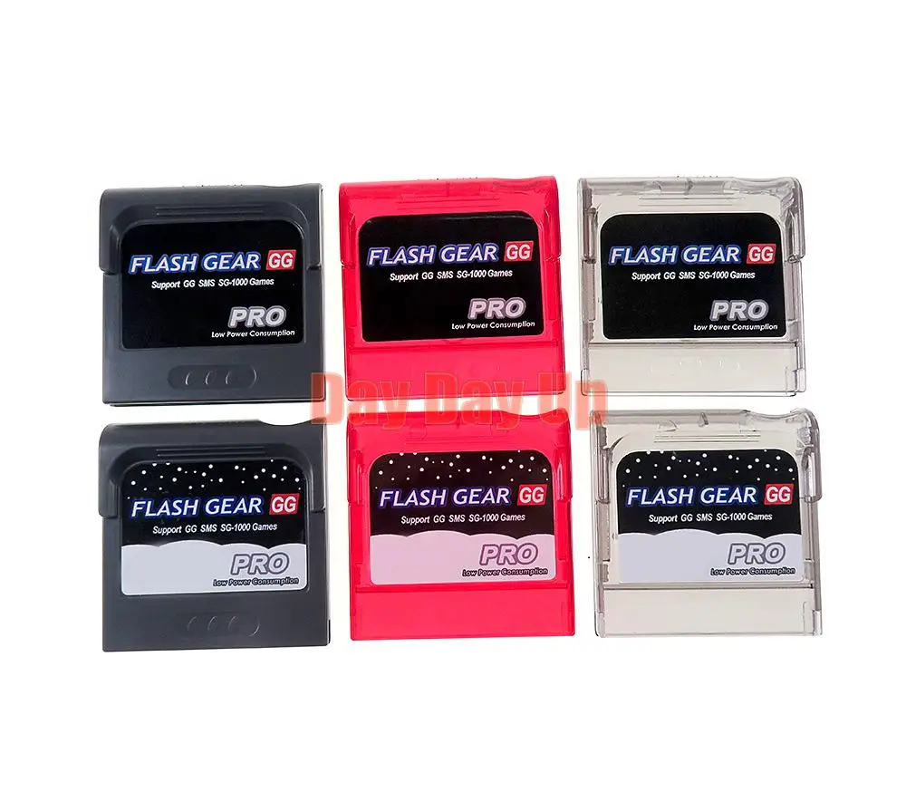 1 قطعة ل سيجا لعبة جير GG بطاقة خرطوشة مع مايكرو SD دفع فتحة 2021 فلاش لعبة ببطاقات ورقية بطاقة الإسكان شل صندوق