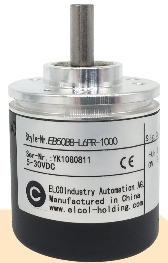 

New EB50B8-L6PR-1000 Elco outer diameter 50mm solid rotary encoder