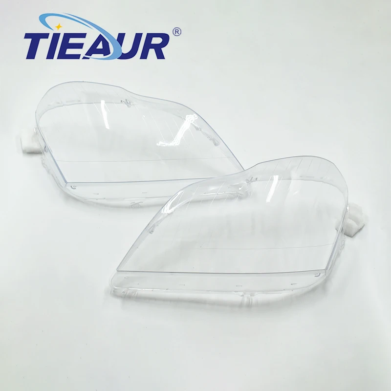 TIEAUR Auto Light Caps For Benz 164 GL350 2009 2010 2011 2012 2013 Car Headlight Cover Lampcover Lampshade Lamp Glass Lens Case