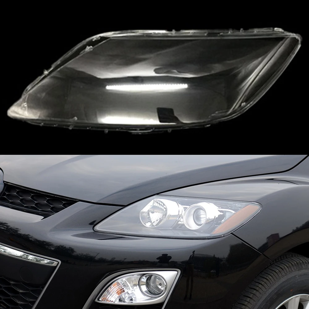 Mazda CX-7 ヘッドライト フロント用 クリアレンズ For Mazda CX-7 2008~2016 Front Headlamps Transparent Cover