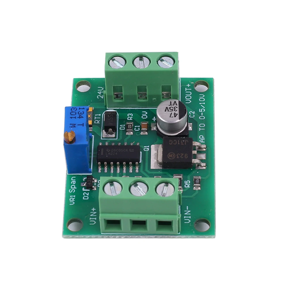 Voltage Amplifier Module Signal 0-5V to 0-10V Power Amplification DC 12V-24V