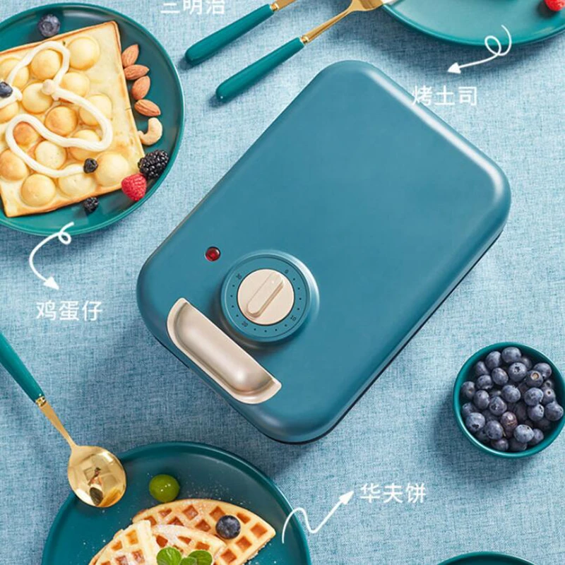 Sandwichera eléctrica multifunción, máquina para hacer gofres, tostadora para hornear Takoyaki, tortitas, 220V