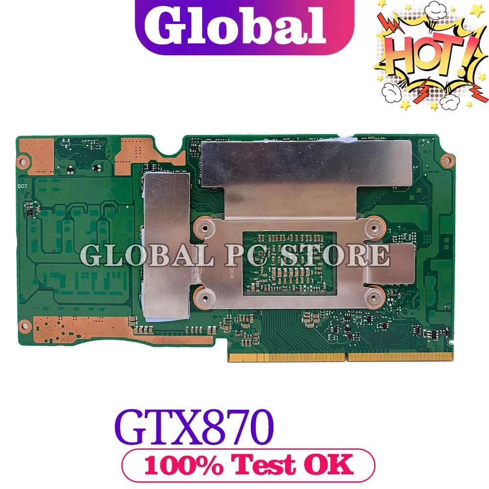 KEFU For ASUS Laptop MXMIII VGA Video Card Graphic card G750JZ G750J Mainboard 100% Test OK GTX870M