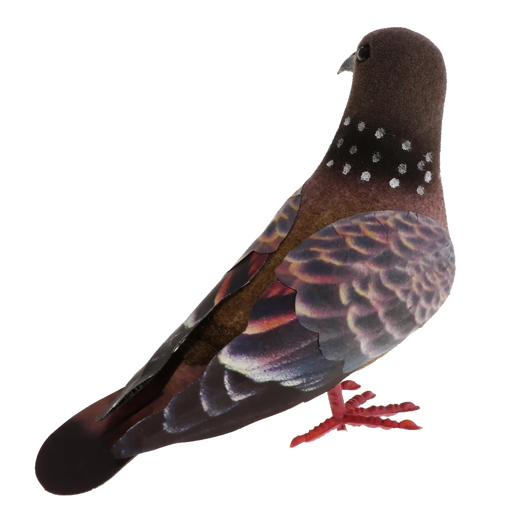 Plume d\'Oiseaux Artificielle en Mousse, Artisanat de Bricolage pour l\'Extérieur, Ornements de Cour, Décor de Jardin, de Maison, Décoration de