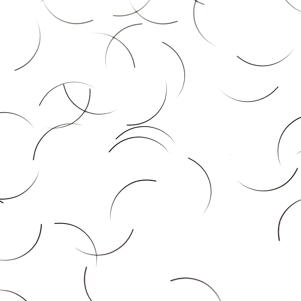 Extension de cils naturels en Faux vison, 16 lignes/plateau, pour professionnels, 0.03-0.25mm, outil de maquillage pour Extension de cils individuelle