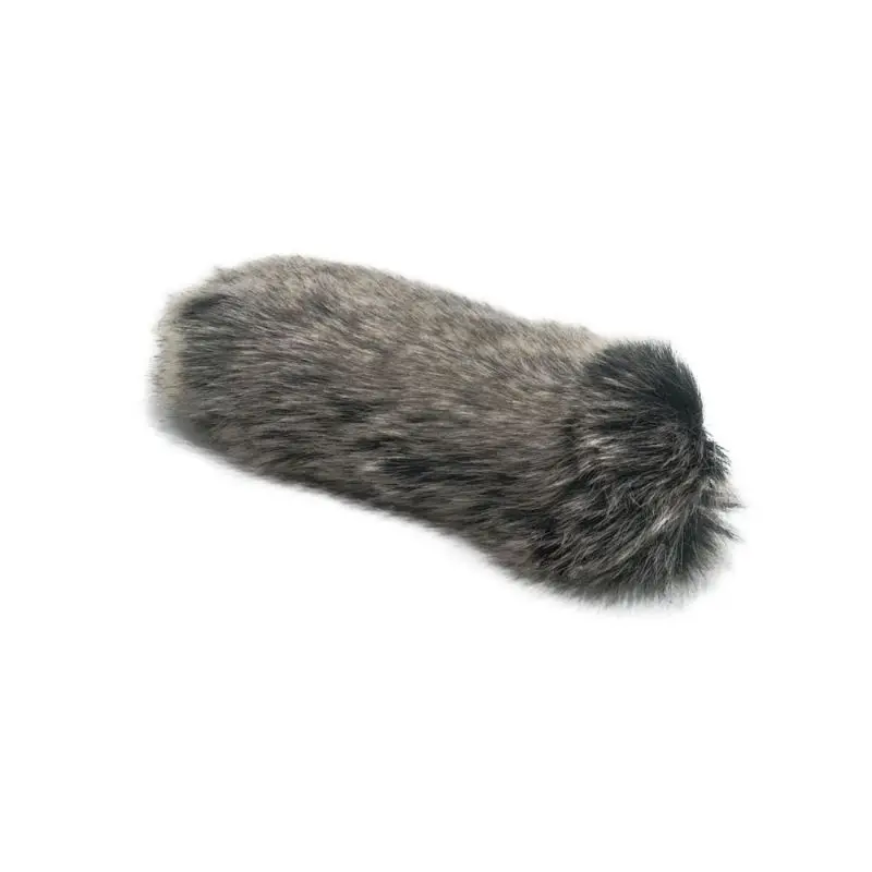 ขนสัตว์ประดิษฐ์ไมโครโฟนกระจกหน้ารถ Muff สำหรับ RODE VideoMic Go สำหรับ Takstar SGC-598 MIC-01 NA-Q7 DeadCat Go