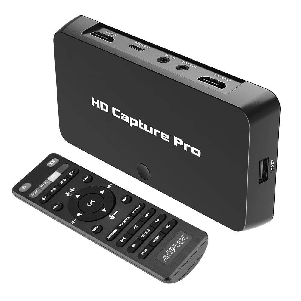 Ezcap295 Hd Video Audio Capture Pro, Hdmi/Ypbpr Converteren Naar Hdmi/Usb Flash Disk, Hdcp Code, 1080P Voor Game-Apparatuur