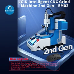 JCID EM02 Intelligent CNC Grinding Machine for iPhone 6-16PM WIFI HDD Unlock BGA Chip Motherboard IC removing grinding repair