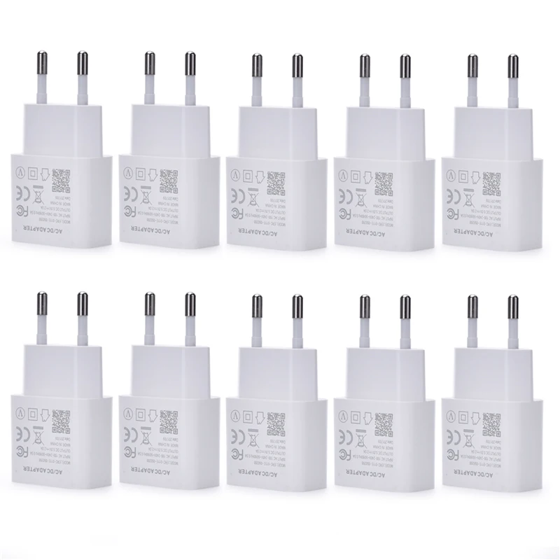 10Pcs/lot 5V 2A Travel Wall USB Charger Adapter Fast Charge Adapter For HUAWEI P20 Lite P7 P8 Lite P9 Lite P10 P20 Honor 8 Lite