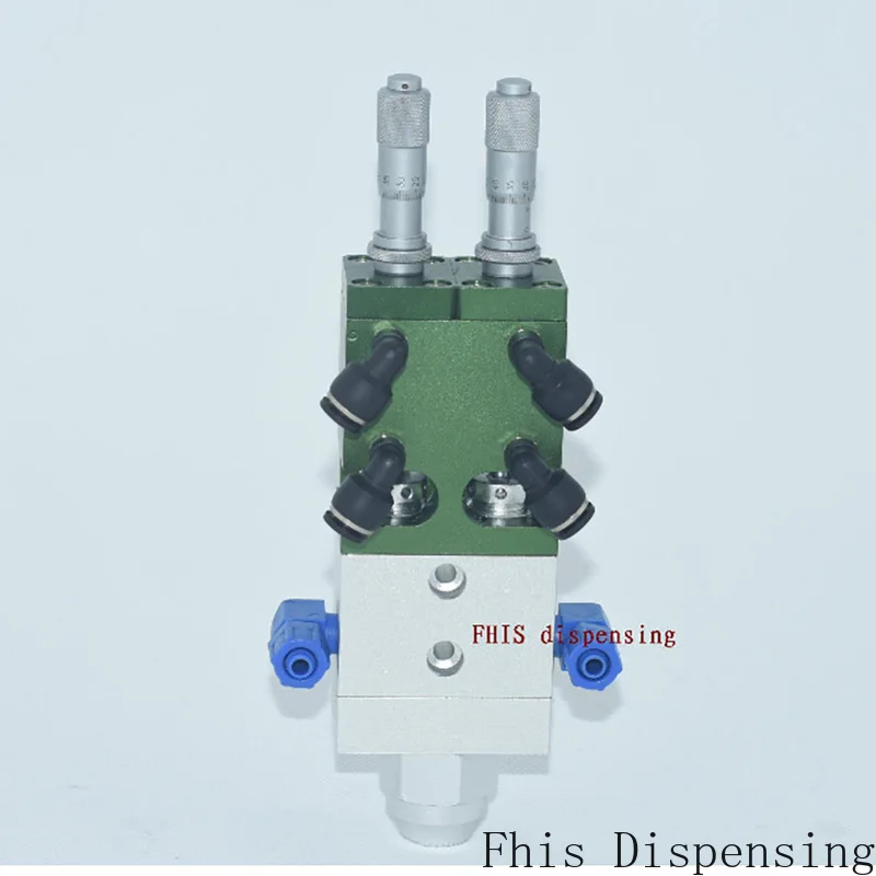 FHIS New AB Dispensing Fuselage Piston with Micrometer Trim Out of the Amount of Two-Component Glue Filling Valve