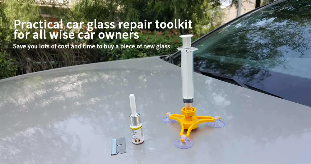 Windshield Repair Kit Auto Glass Repair Tool