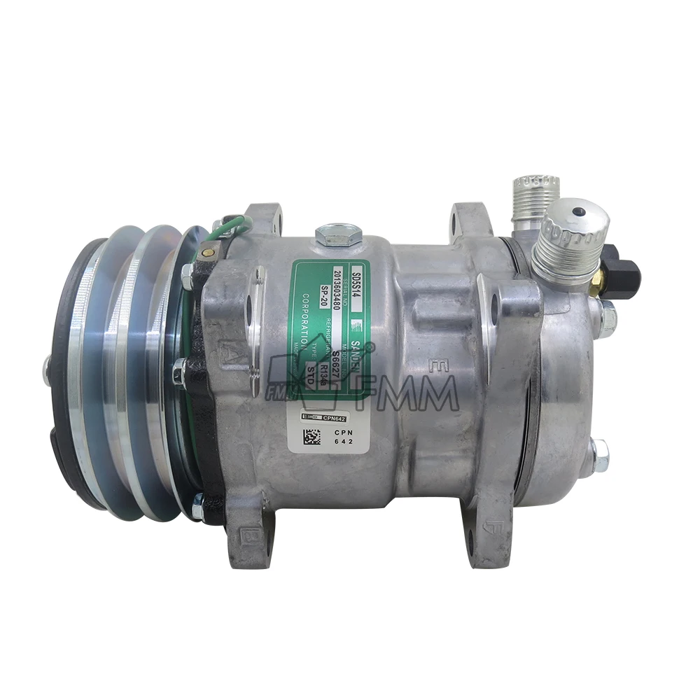 

508 5S14 Car AC Compressor For Engineering Vehicle Refrigerated Truck