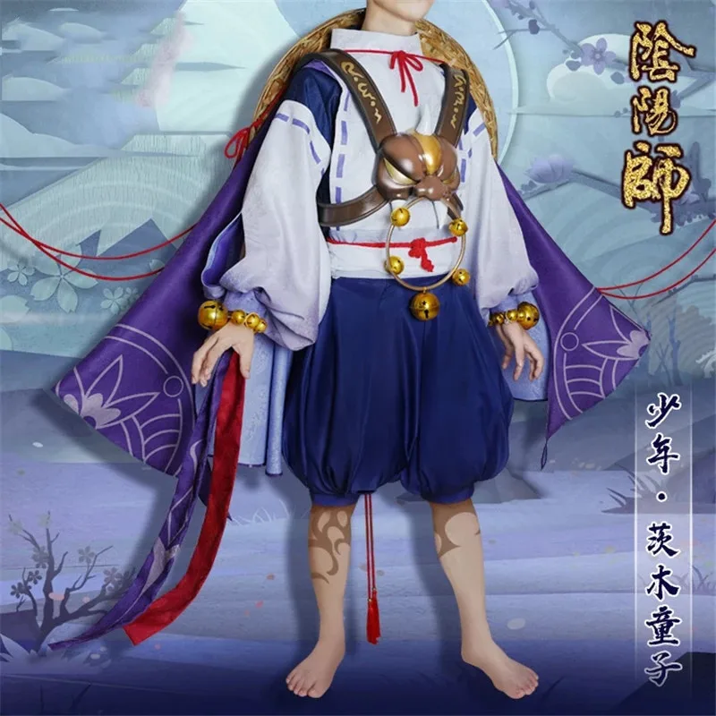 COSLEE Game Onmyoji Juvenile Ibaraki-Douji Skin Kimono Gorgeous Uniform Suit Cosplay Costume Halloween Party Outfit For Women Me