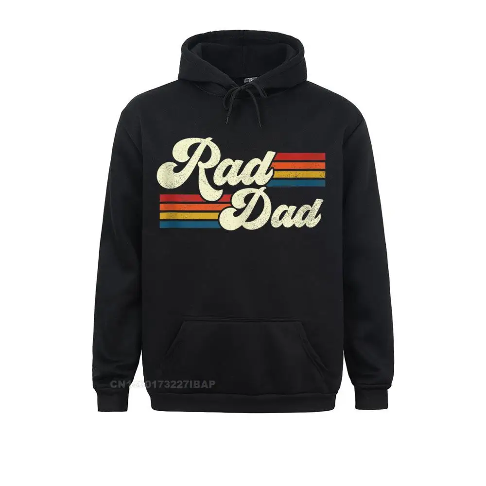 

Mens Rad Dad Retro Fathers Day Top Hoodie England StyleUnique Long Sleeve Hoodies Lovers Day Oversized Hoods Men's Sweatshirts