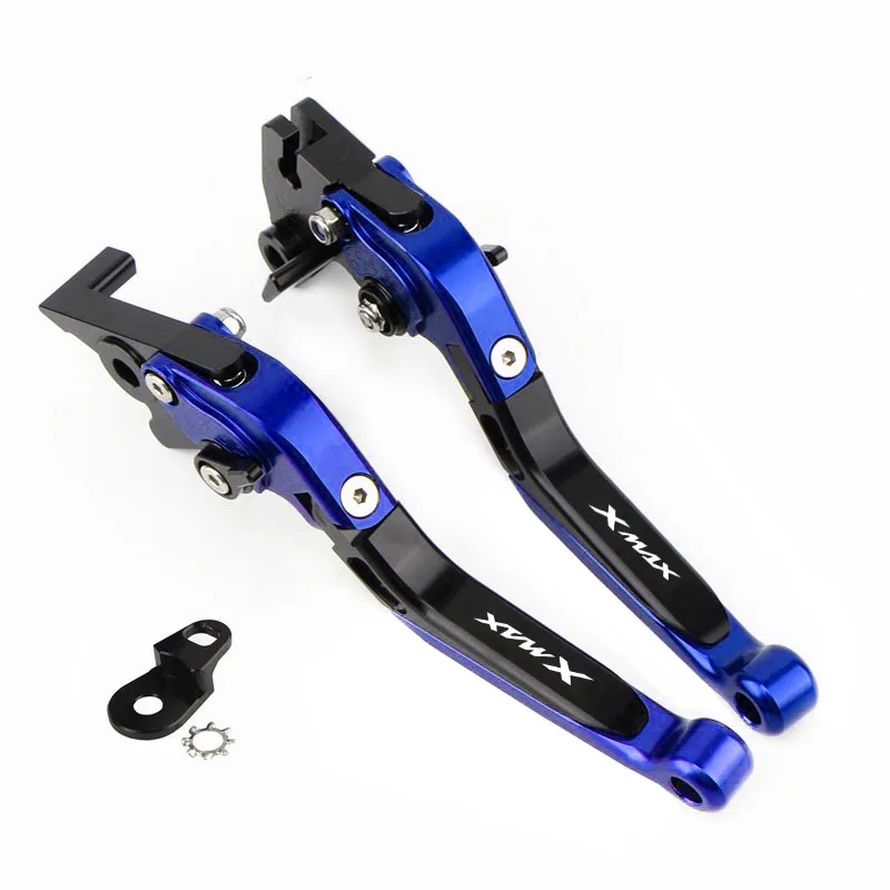 scooter accessories folding extendable brake levers With parking function Fit For XMAX 250 300 125 400 X-MAX 250 300 400